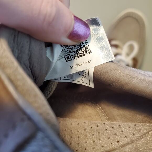 UGG Australia Treadlite Mens Lace Up Boat Shoes Tan Brown Leather Men's Size 9 - Picture 9 of 10